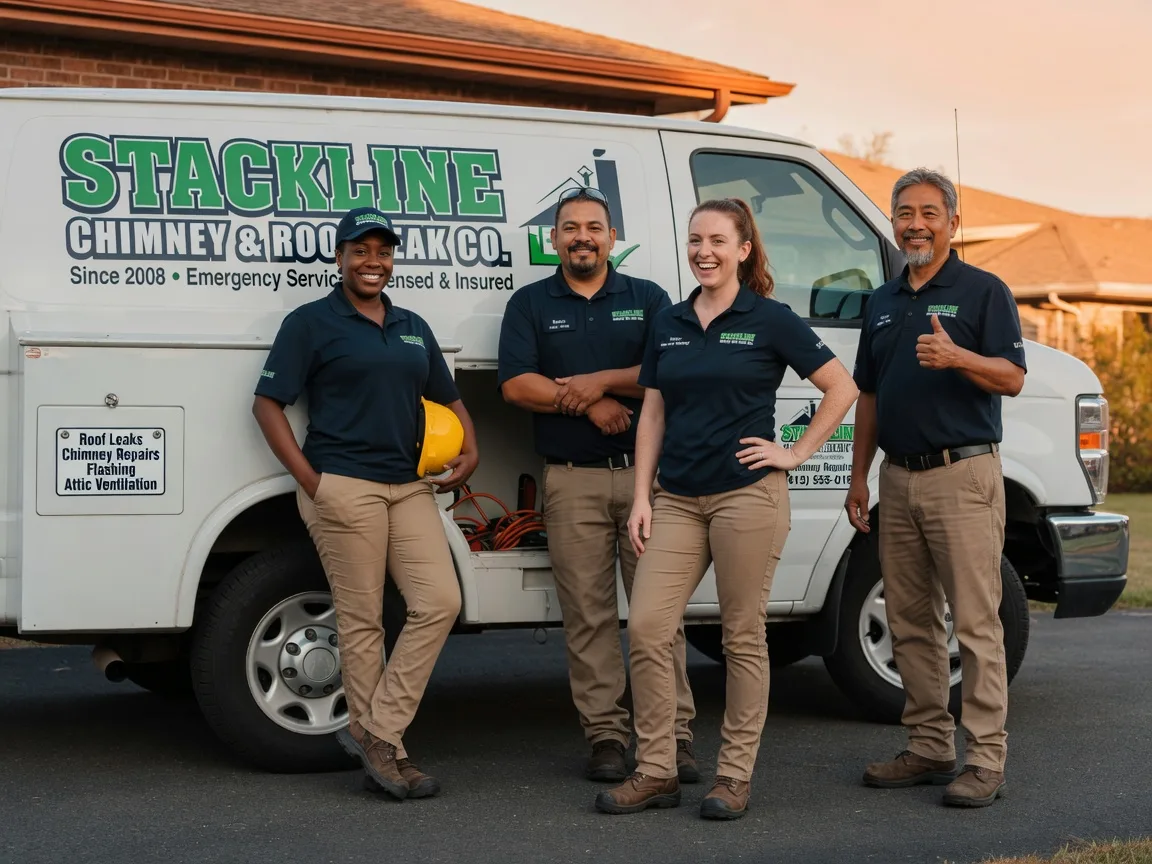 Chimney flashing repair company in Grapeland, TX